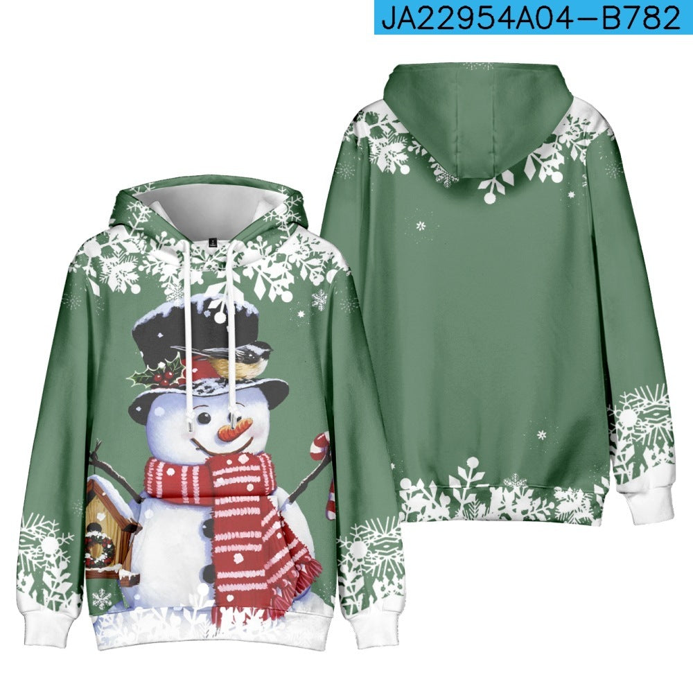 Christmas Christmas Snowman Personalized Printed Sweater