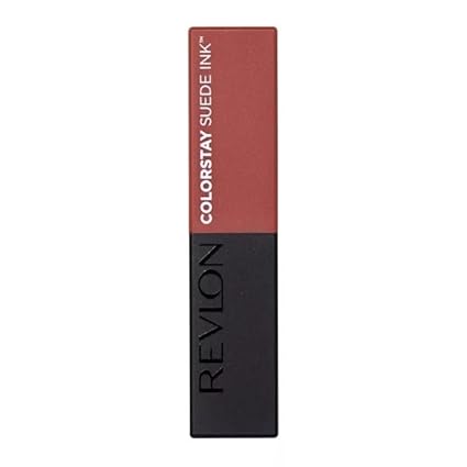 REVLON Lipstick, ColorStay Suede Ink, Built-in Primer, Infused with Vitamin E, Waterproof, Smudge-proof, Matte Color, 003 Want It All