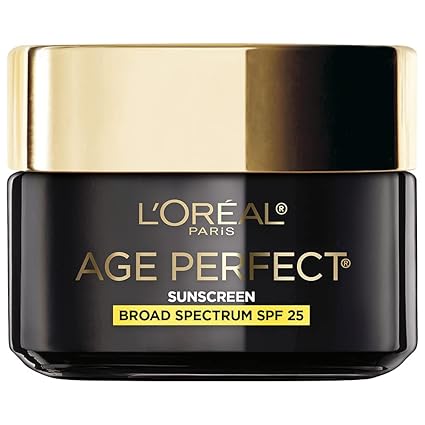 LOreal Paris Age Perfect Cell Renewal Anti-Aging Day Moisturizer with Broad Spectrum SPF 25 Sunscreen, Antioxidants, and Vitamin E