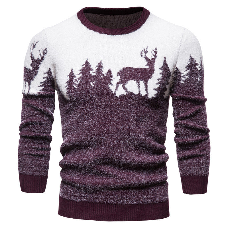 Christmas deer sweater