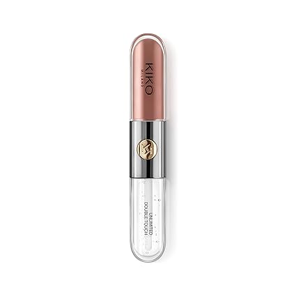 Kiko Milano Unlimited Double Touch 103 | Liquid Lipstick With A Bright Finish In A Two-step Application. Lasts Up To 12 Hours*. No-transfer base Colour.