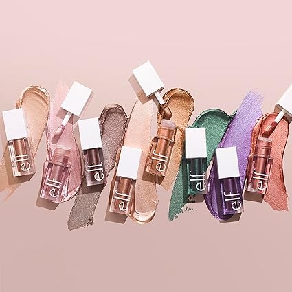 e.l.f. Liquid Metallic Eyeshadow, Quick-Drying, Long-Lasting, Gel-Based Formula For One-Swipe Pigmented Coverage, Vegan & Cruelty-Free, Aurorae.l.f. Liquid Metallic Eyeshadow, Quick-Drying, Long-Lasting, , Aurora