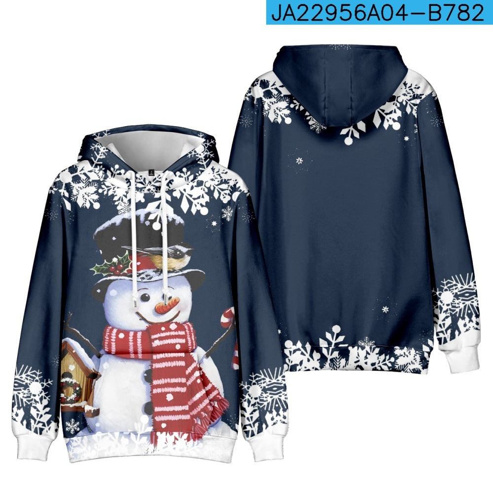 Christmas Christmas Snowman Personalized Printed Sweater