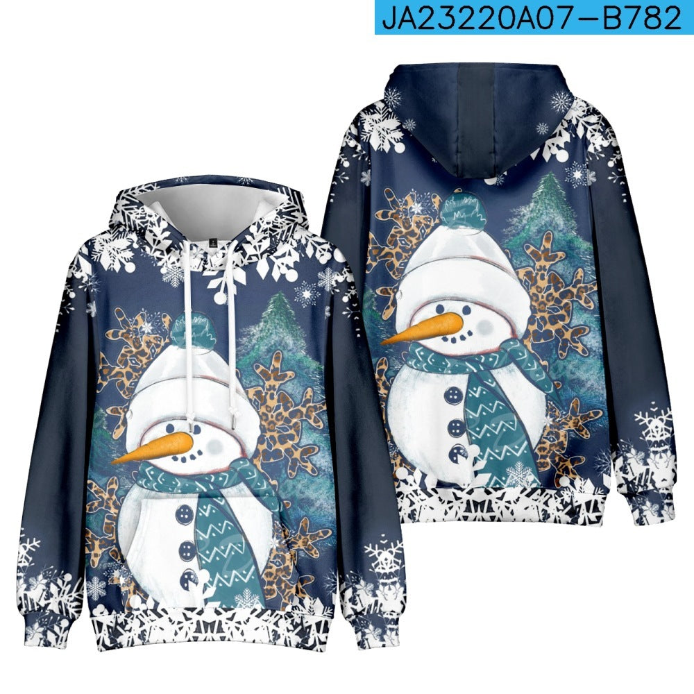 Christmas Christmas Snowman Personalized Printed Sweater